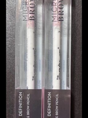 The Crème Micro Brow Definition Eyebrow Pencil pack of 2
